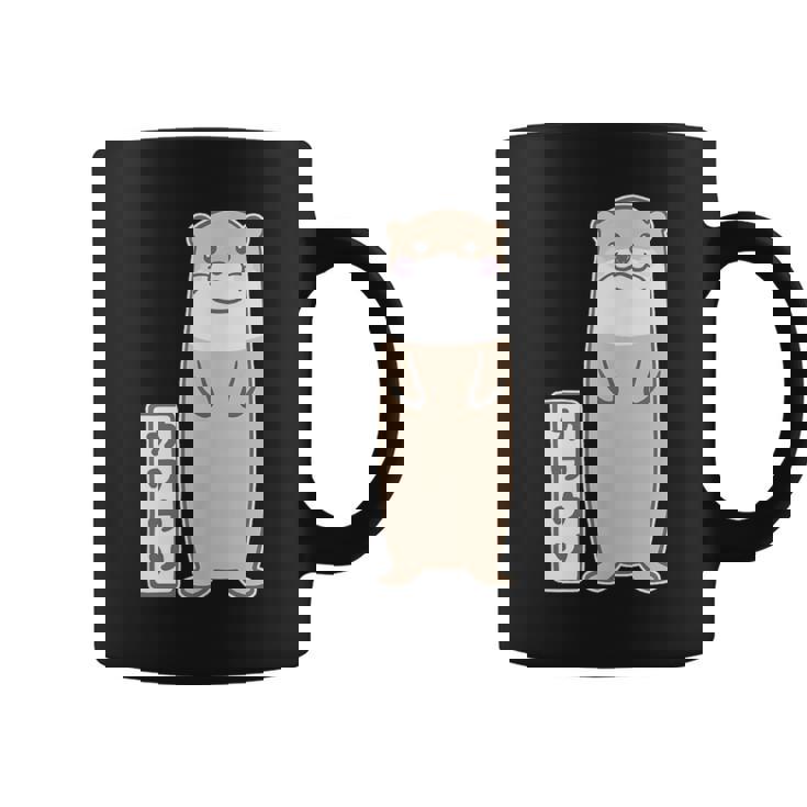 ゆるカワウソさん（Aタイプ）コツメカワウソ【どうぶつフレンズ】動物 ゆるくて かわいい イラスト コーヒーマグ