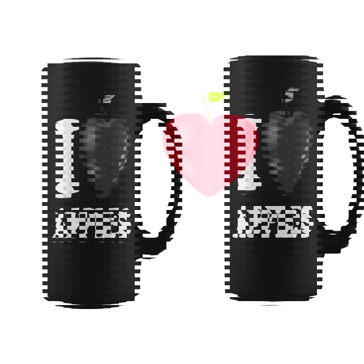 りんご大好き コーヒーマグ