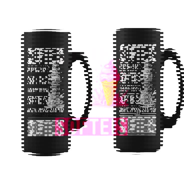 アイスクリームセラーコスチュームソフトアイスクリームはアイスクリームを言わないで話す コーヒーマグ