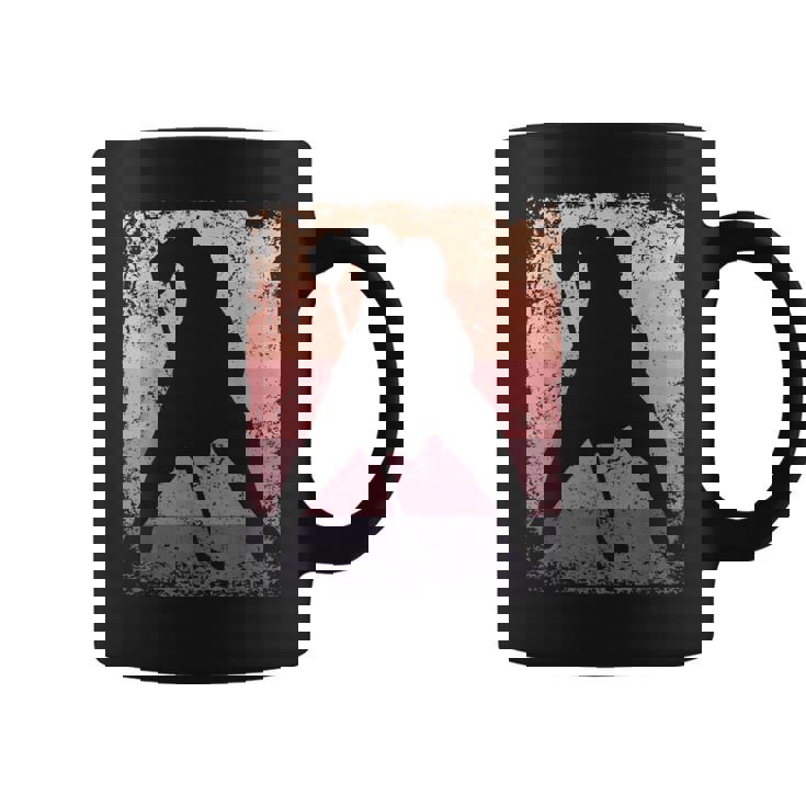 アイスホッケー プレーヤー ヴィンテージ ボーイズ アイスホッケー コーヒーマグ