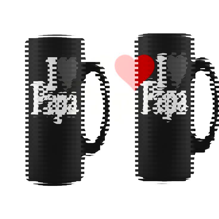 アイラブハートパパ父の日パパパパ コーヒーマグ