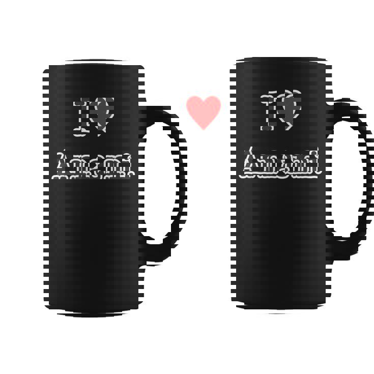 アイラブ・Amami 奄美大島（I Love ハート）【47都道府県】Jimo-T ジモティ お土産 面白い コーヒーマグ