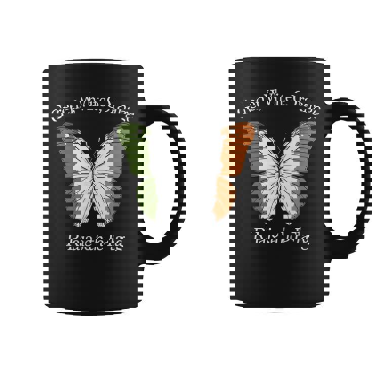 アイルランド、緑、白、オレンジの国旗を誇り コーヒーマグ