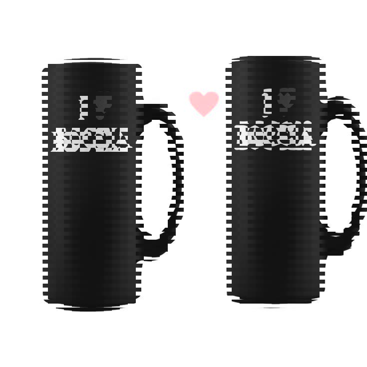 アイ・ハート・ボッチャ・プレイヤー-アイ・ラブ・ボッチャ コーヒーマグ