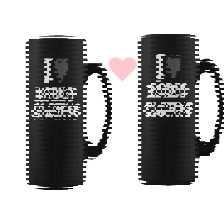 アイ・ハート・ロデオ・クラウンズ コーヒーマグ