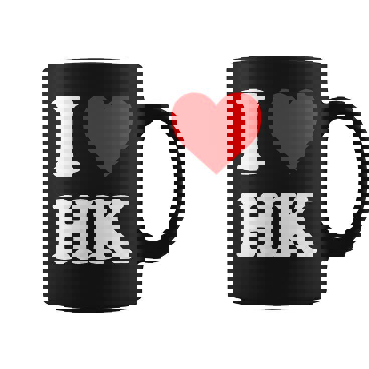 アイ・ラブ Hk アイハート香港 コーヒーマグ