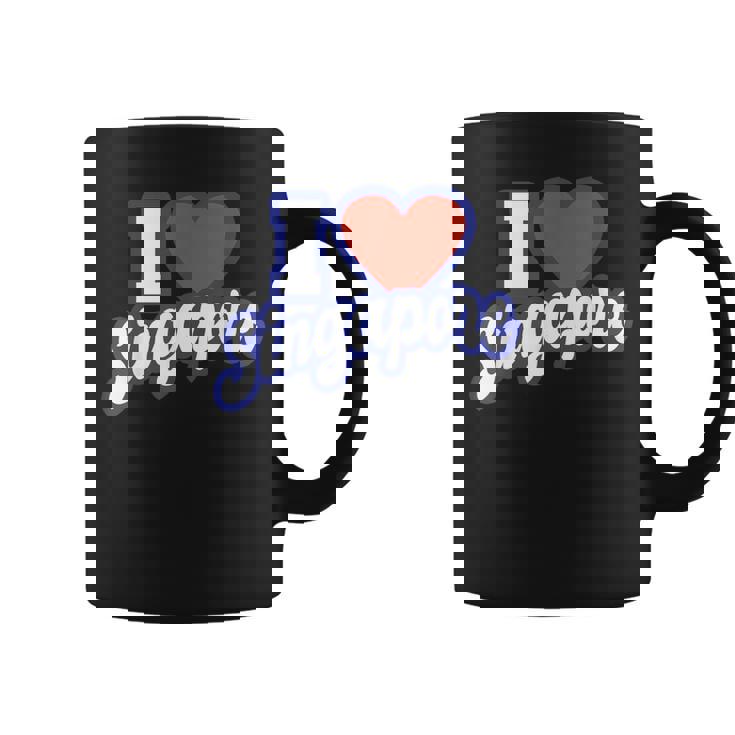 アイ・ラブ・シンガポール コーヒーマグ