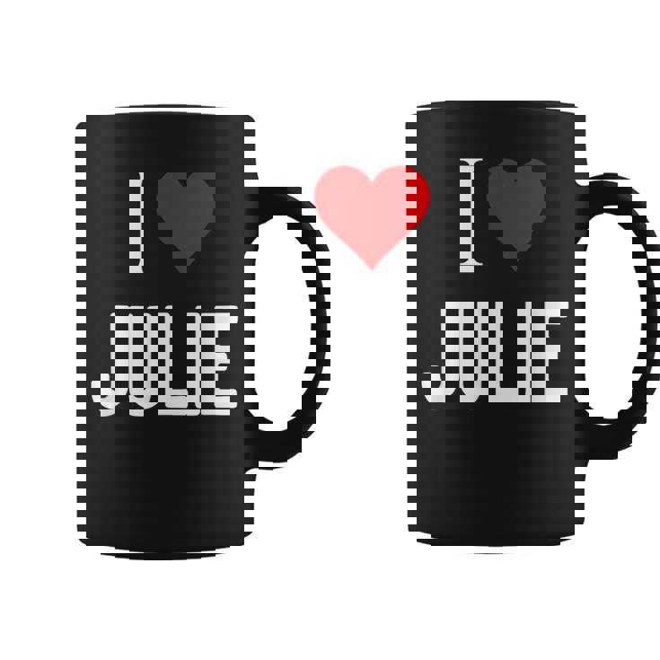 アイ・ラブ・ジュリー コーヒーマグ