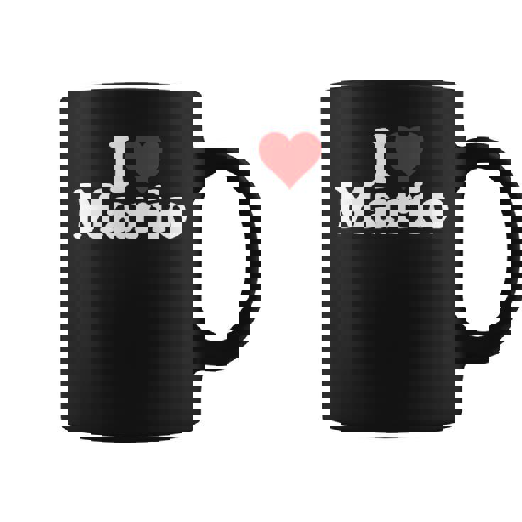 アイ・ラブ・ハート・マリオ コーヒーマグ