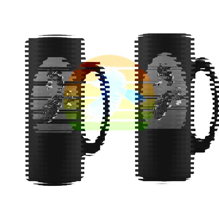 アオカケス 鳥 動物 図 バードウォッチング 贈り物 鳥類学者 生物学者 自然科学 コーヒーマグ