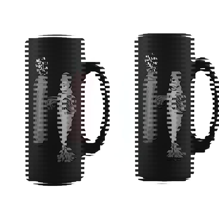 アザラシ ボクシング ホビーボックス スポーツ 海獣 コーヒーマグ