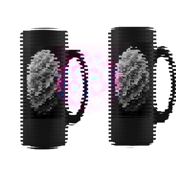 アジサイのようなアジサイの花 コーヒーマグ