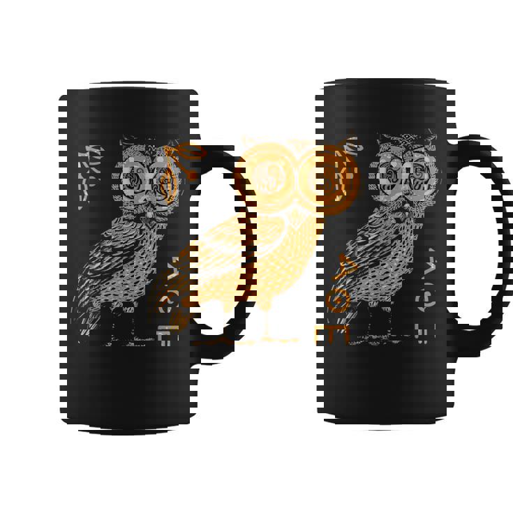 アテナのフクロウ ギリシャ神話 古代ギリシャ コーヒーマグ