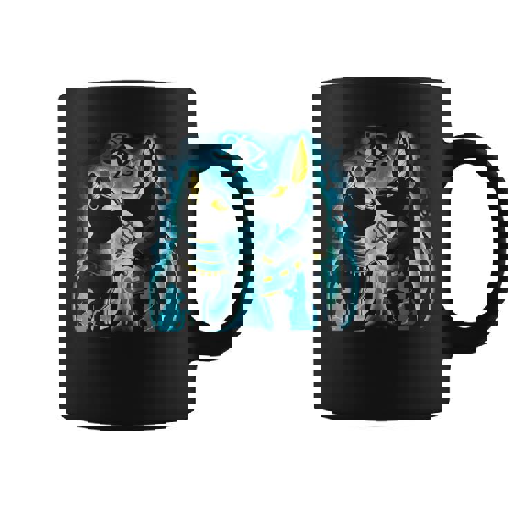 アヌビスとバステト 古代エジプトの死後の世界の神 コーヒーマグ