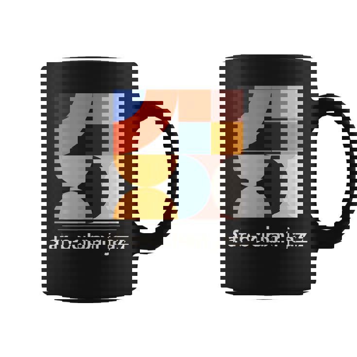 アフロキューバンジャズ ヴィンテージ ラテンジャズ ミュージックバンド コーヒーマグ