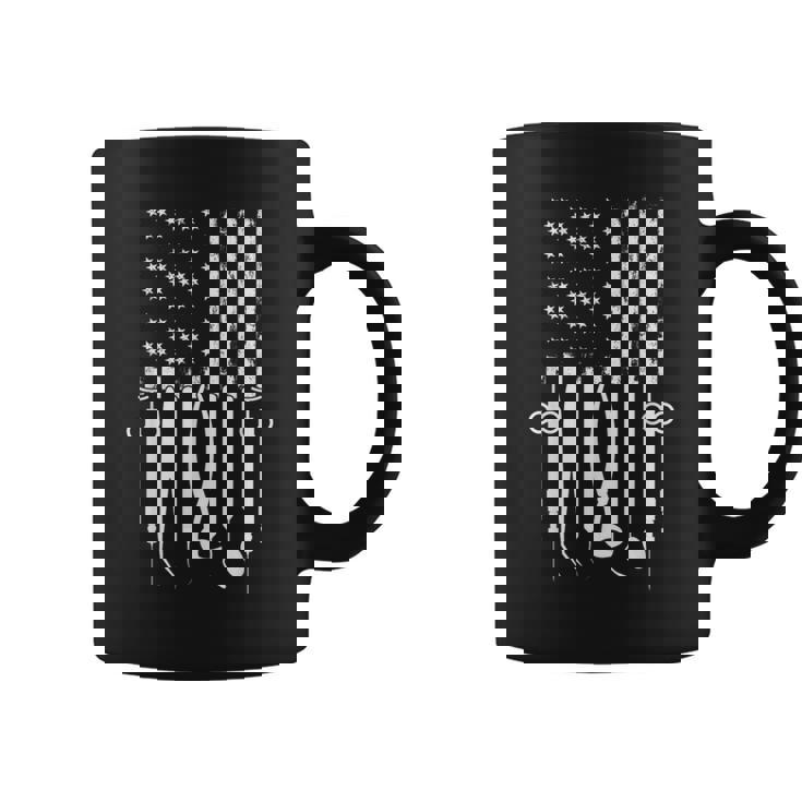 アメリカの旗 歯科技工士 道具 歯医者 アイテム 歯 コーヒーマグ