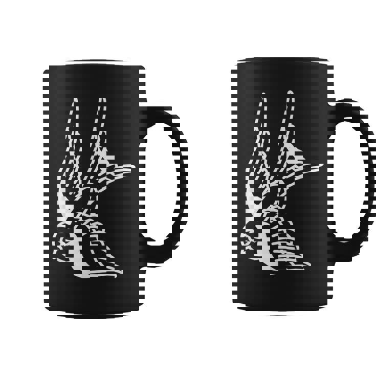 アメリカントラディショナル ツバメ 鳥 アウトライン タトゥー コーヒーマグ