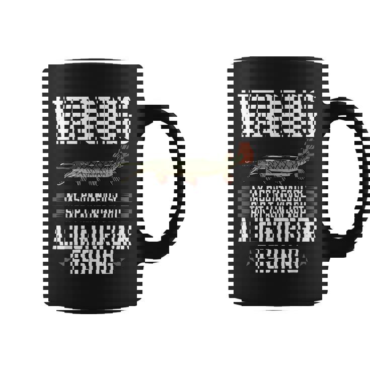 アリゲーターガーフィッシュギフト 釣り農場 コーヒーマグ