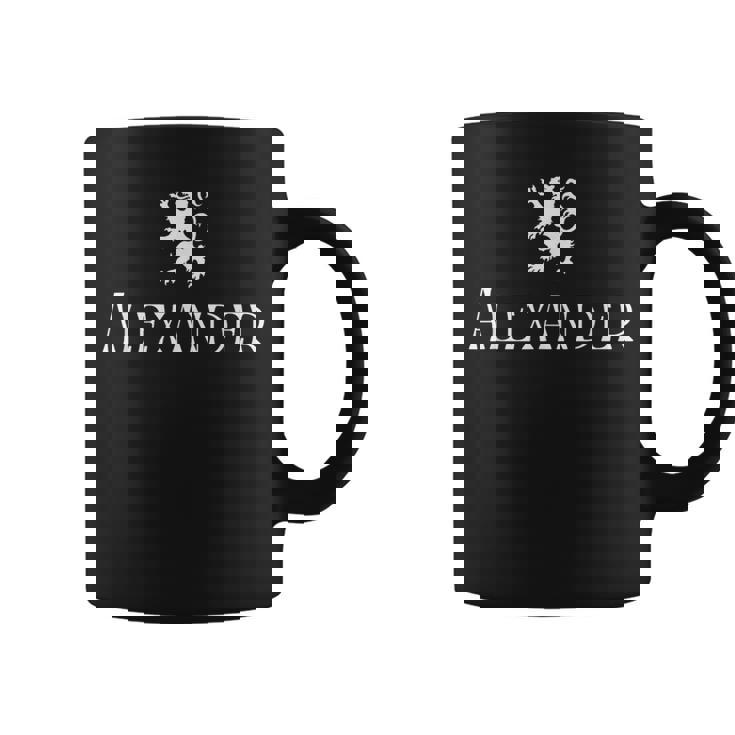 アレクサンダー・クラン スコットランドの姓 スコットランド紋章 コーヒーマグ