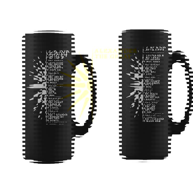 アレクサンダー大王の戦い 古代マケドニア コーヒーマグ