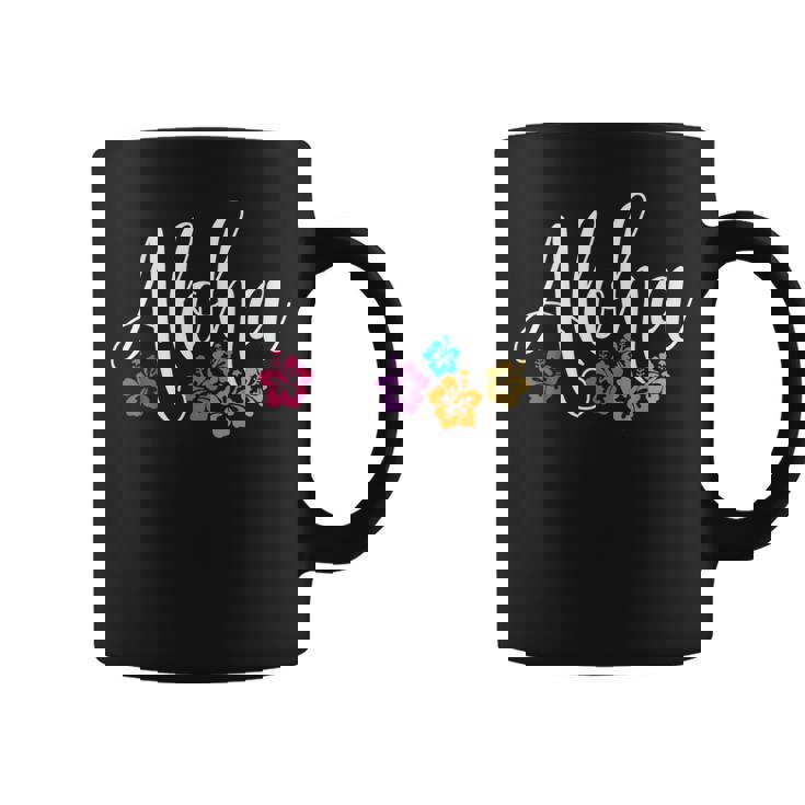 アロハ ハワイアン ハイビスカス フラワー サーファー マウイ カウアイ ハワイ コーヒーマグ