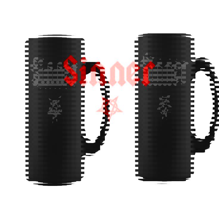 アンチ・キリストの罪人 五芒星 コーヒーマグ