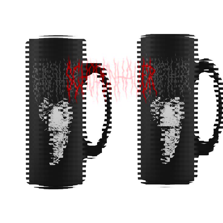 アーサー・ショーペンハウアー デスメタルスタイル 哲学 デザイン コーヒーマグ