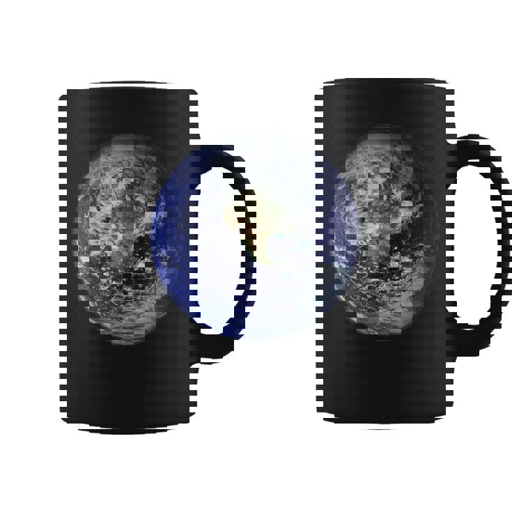 アースプラネット 地球 北米 平球 宇宙雲 コーヒーマグ