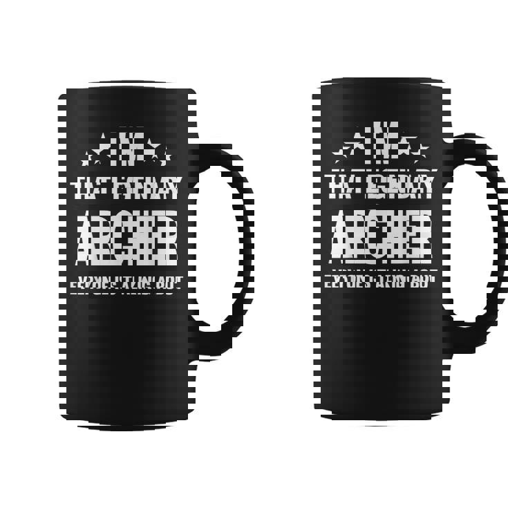 アーチャー 個人名 I'm That Legendary Archer コーヒーマグ