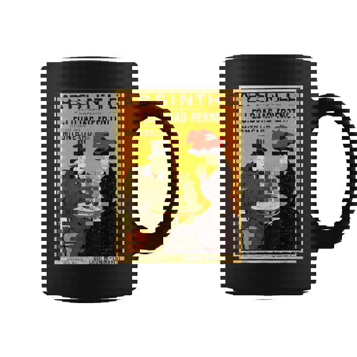 アールヌーボー アブサン ビクトリア朝 カップル テーブル コーヒーマグ