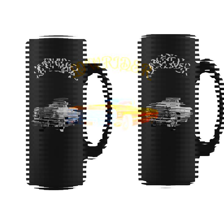 イエロー ローライダー キャデラック コーヒーマグ