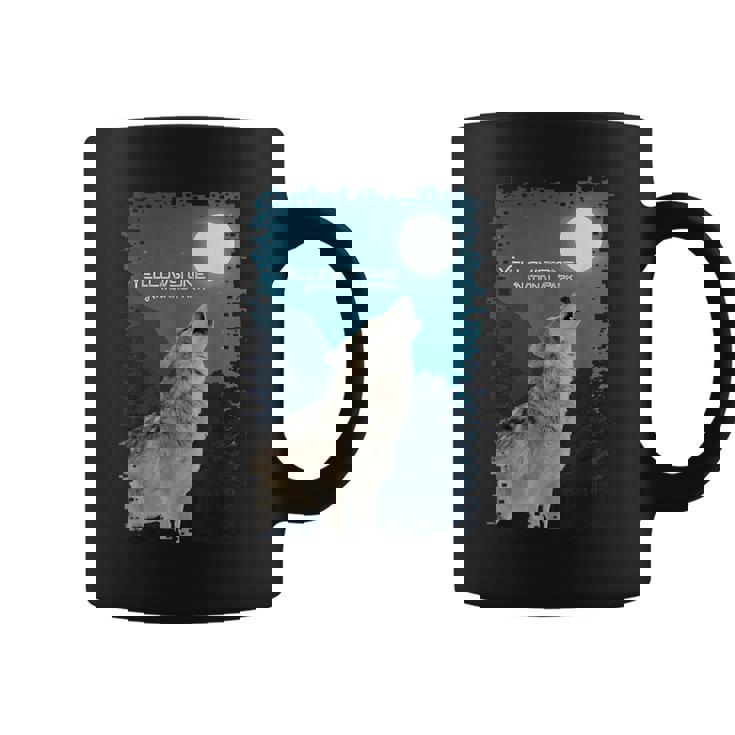 イエローストーン国立公園 オオカミのお土産 記念品 ギフト コーヒーマグ