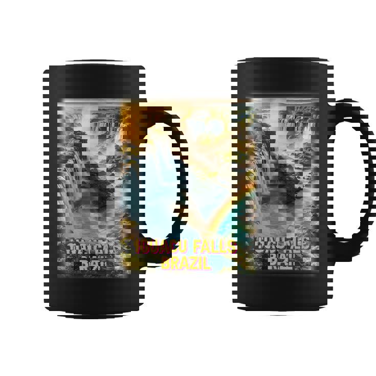 イグアスの滝 ブラジル シャツ イグアス国立公園 家族旅行 コーヒーマグ