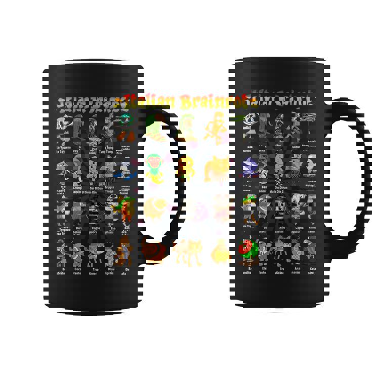 イタリアーノブレインロットディバーテンテイタリアーノブレインロットミーム コーヒーマグ