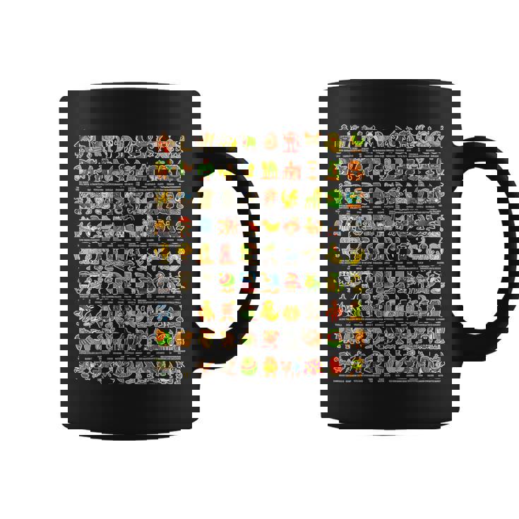 イタリア語-ブレインローz世代面白いミーム90ブレインロットキャラクター コーヒーマグ