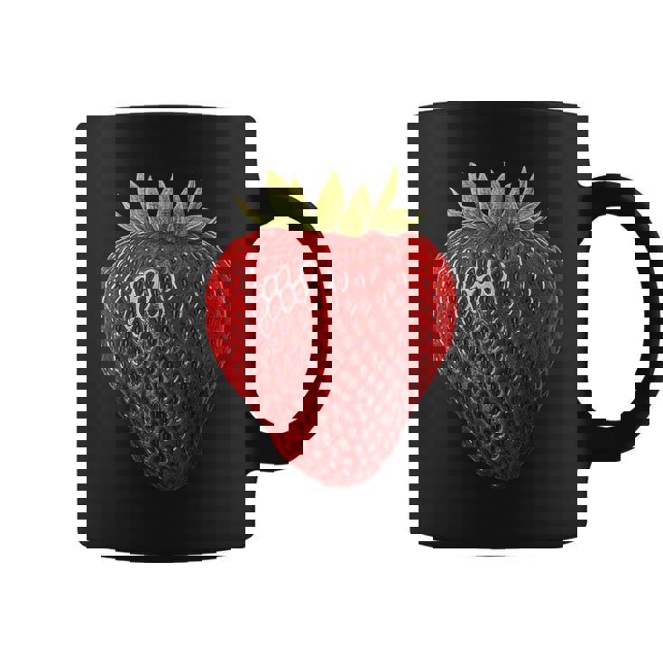 イチゴ イラスト アート フルーツ グラフィック モチーフ コーヒーマグ