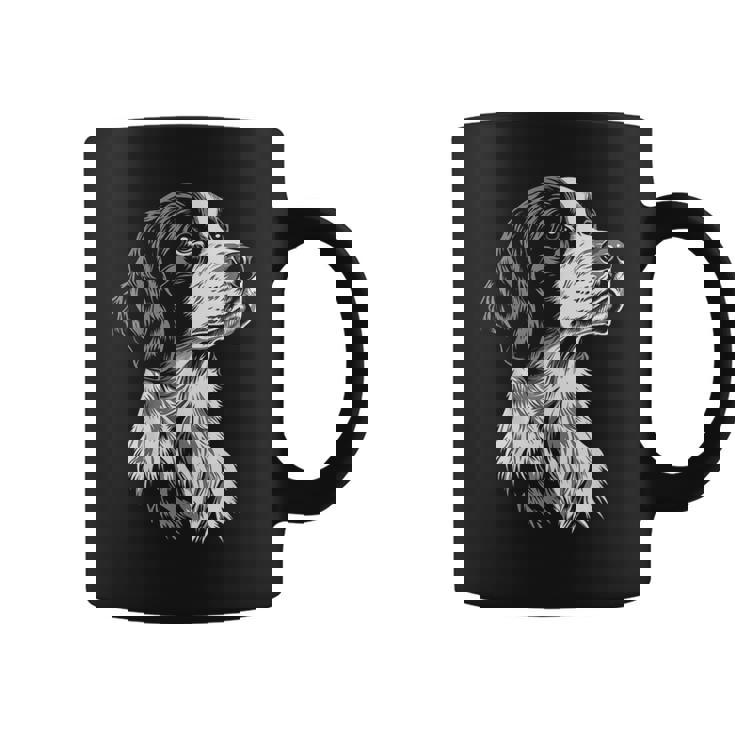 イングリッシュセッター 犬 モチーフ ペット イラスト イングリッシュセッター コーヒーマグ