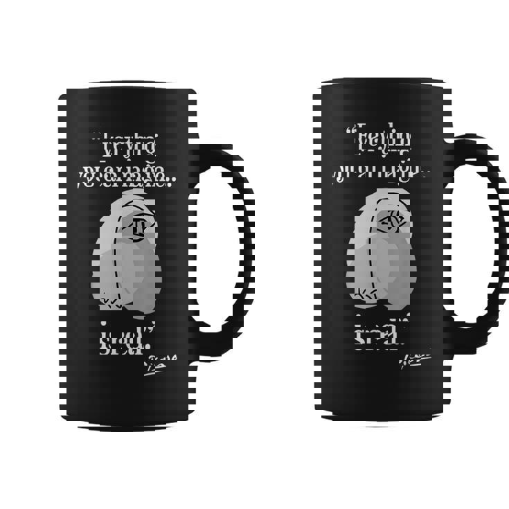 インスピレーションを与える引用句 パブロ・ピカソ コーヒーマグ