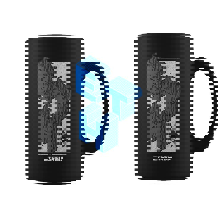 イーサリアム クリプトアイソメトリックテキスト Eth 暗号通貨シャツ コーヒーマグ