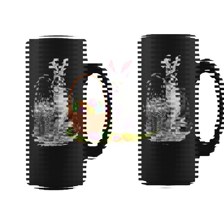 イースターデー 猫 バニー 耳 卵 イースター ウサギ 男性 女性 キッズ コーヒーマグ