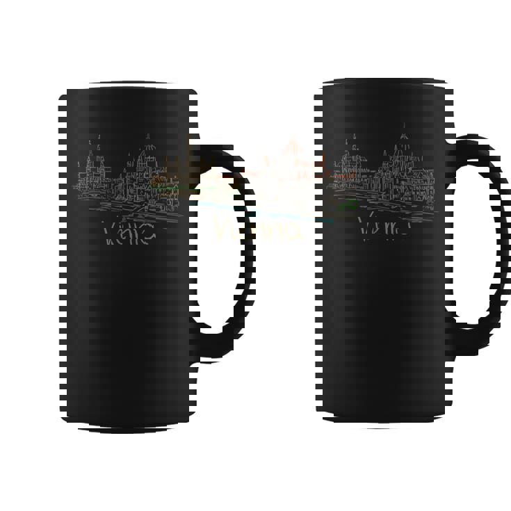 ウィーンシティオーストリアお土産ギフト 男性 女性 コーヒーマグ