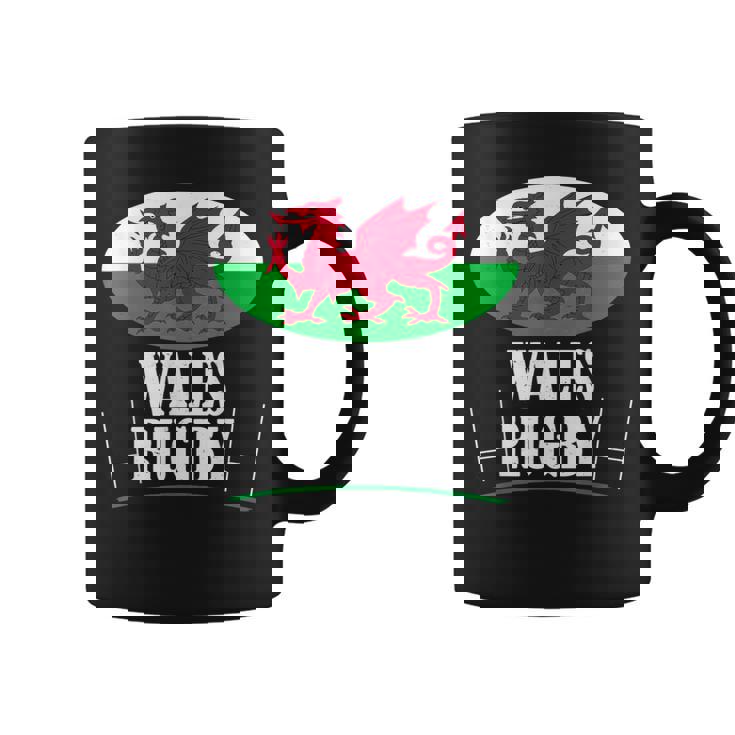 ウェールズ ラグビー チーム Cmon Cymru フラッグ コーヒーマグ
