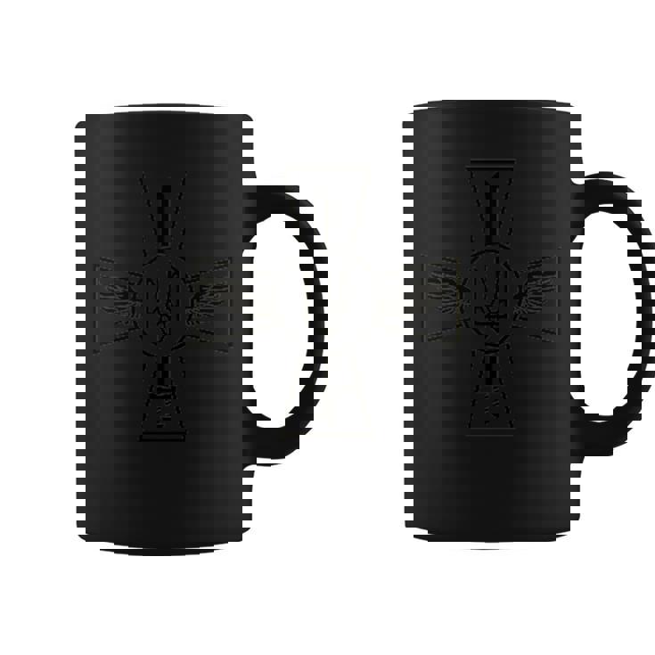 ウクライナ空軍エンブレムウクライナ軍uaf ブラック コーヒーマグ