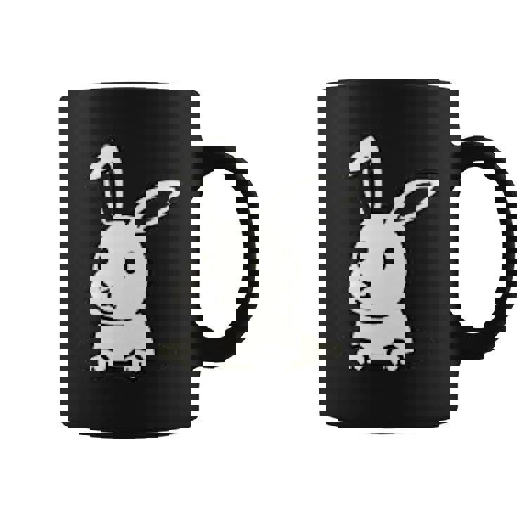 ウサギの穴から出てトラブルに巻き込まれる コーヒーマグ