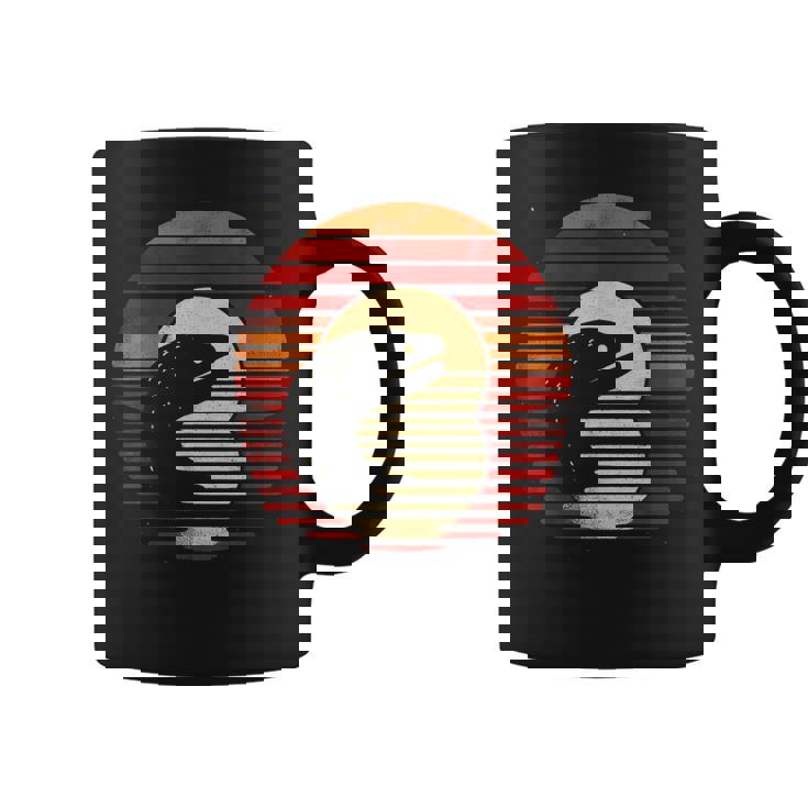 ウツボ サンセット レトロスタイル サファリ ヴィンテージ 70年代 釣り コーヒーマグ