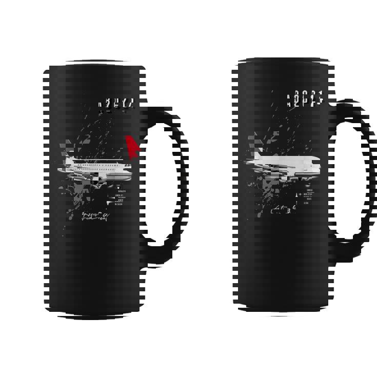 エアクラフト A320-214 コーヒーマグ