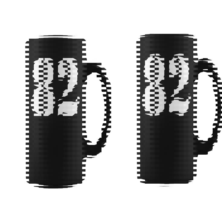 エイティツー 数字 82 ナンバー コーヒーマグ