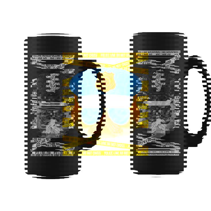 エキゾチック ショートヘア 警察官 警察官 面白い 警察 猫 コーヒーマグ