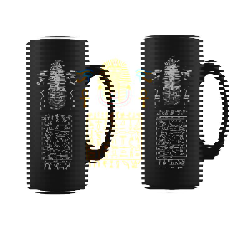 エジプトヒエログリフ シンボル ツタ王 ファラオ コーヒーマグ