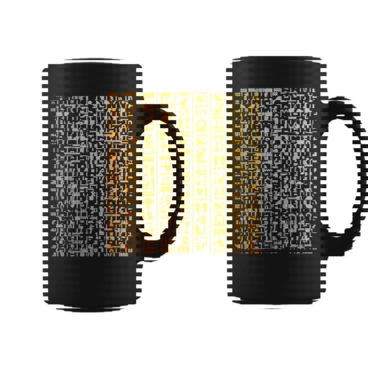 エジプトヒエログリフ ファラオ語 古代エジプト コーヒーマグ